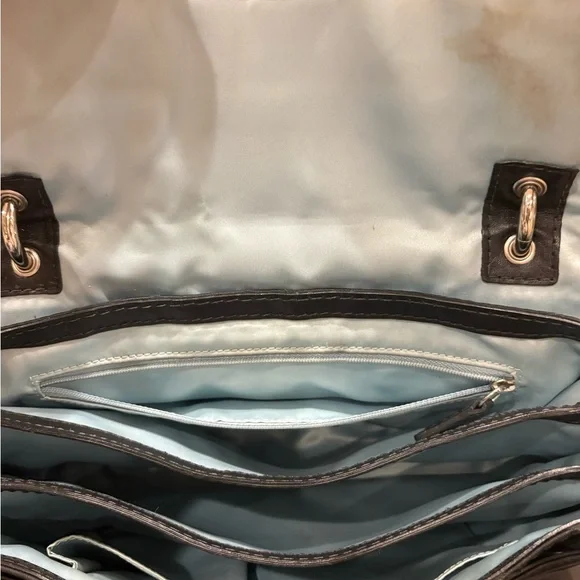 Coach Peyton Black Signature Satchel - Picture 7 of 9